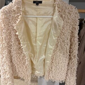 Privy Beige Textured Jacket